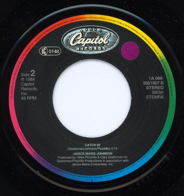 Janice M. Johnson : She's So Popular (7", Single)