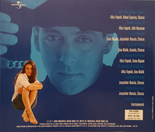 Anu Malik, Sameer : Chori Chori Chupke Chupke (CD)