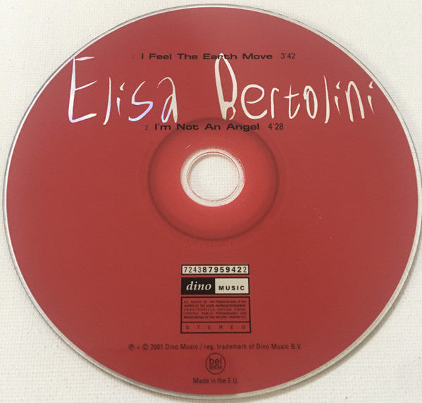 Elisa Bertolini : I Feel The Earth Move (CD, Single, Car)