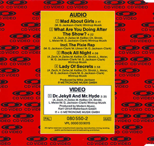 Helter Skelter (4) : Dr. Jekyll And Mr. Hyde (CDV, 5", Single, PAL)
