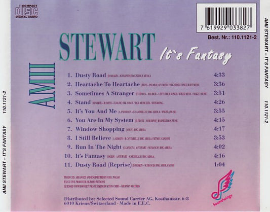 Amii Stewart : It's Fantasy (CD, Album)