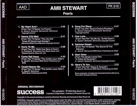 Amii Stewart : Pearls (CD, Album, RE)