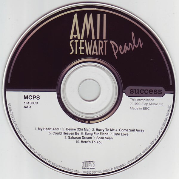 Amii Stewart : Pearls (CD, Album, RE)