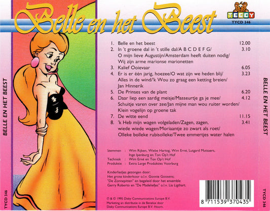De Zonnepitten : Belle En Het Beest (Sprookjes & Liedjes) (CD, Album)
