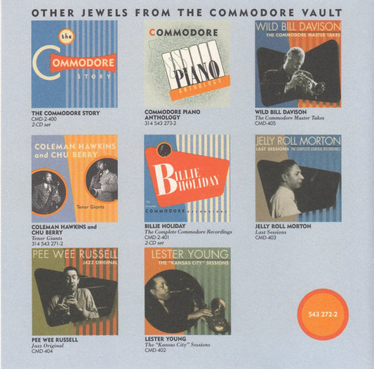 Billie Holiday : The Commodore Master Takes (CD, Comp)