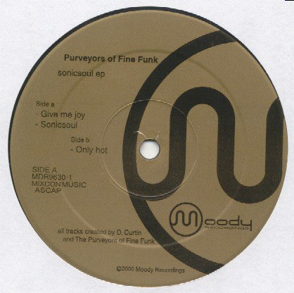 Purveyors Of Fine Funk : Sonicsoul EP (12", EP)