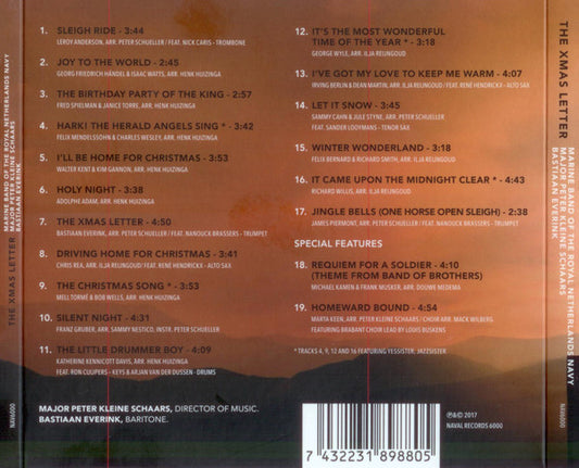De Marinierskapel der Koninklijke Marine : The Xmas Letter (CD, Album)