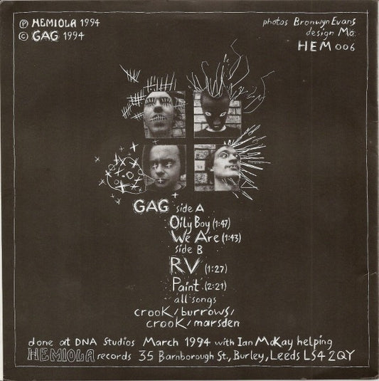 Gag : The Thing I Loathe But Still Ignore (7")