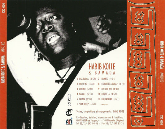 Habib Koité & Bamada : Muso Ko (CD, Album)