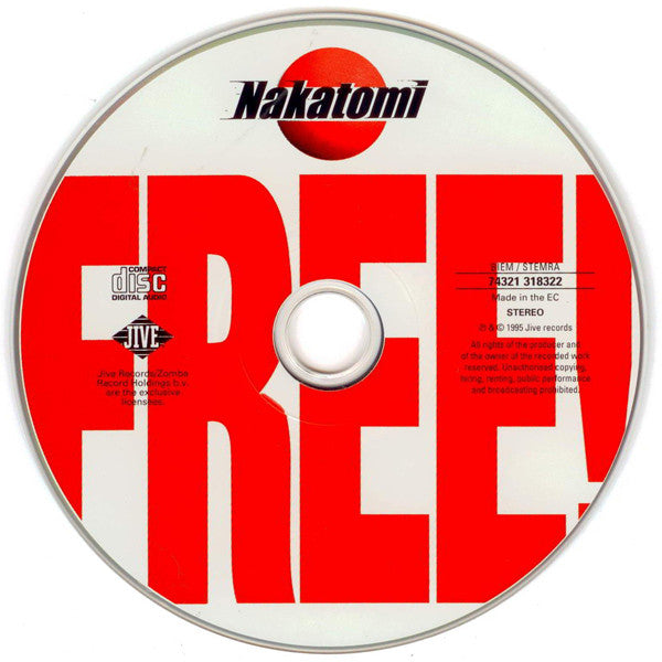Nakatomi : Free! (CD, Maxi)