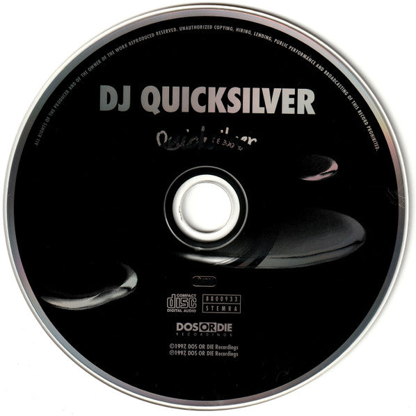 DJ Quicksilver : Quicksilver (CD, Album)