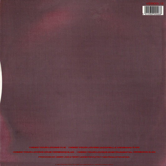 The Human League : I Need Your Loving (12", Single)