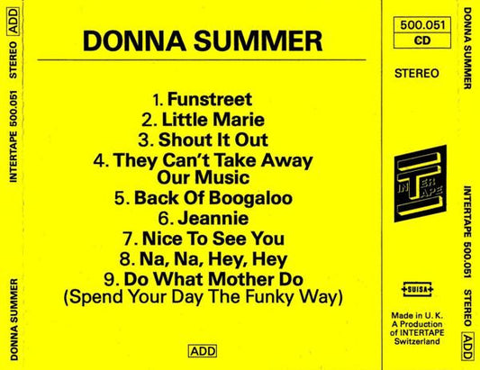 Donna Summer : Donna Summer (CD)