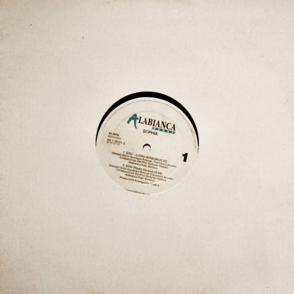 Sophia : Stay (12")