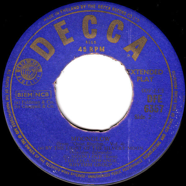 The Fela Sowande Rhythm Group : Moonglow (7", EP, Mono)
