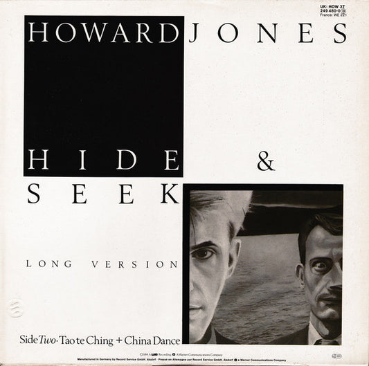 Howard Jones : Hide & Seek (12", Single)