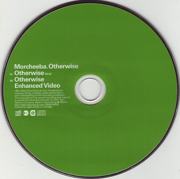 Morcheeba : Otherwise (CD, Single, Enh)