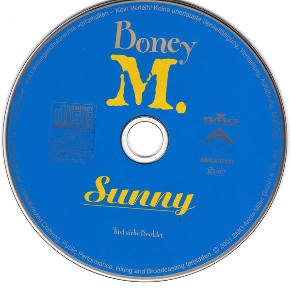 Boney M. : Sunny (CD, Comp, RE)