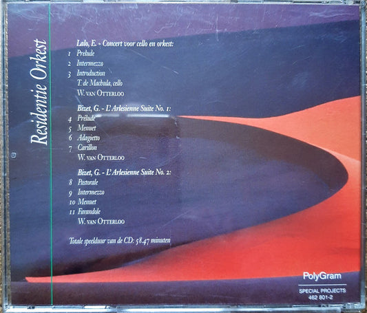 Residentie Orkest, Willem Van Otterloo, Tibor De Machula : Werken van E.Lalo & G. Bizet (CD)
