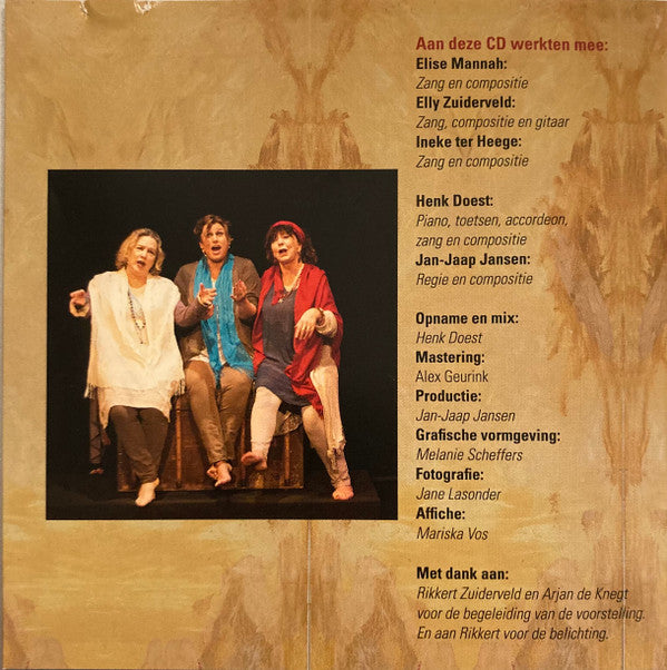 Elise Mannah, Elly Zuiderveld, Ineke ter Heege, Henk Doest : De Maria Monologen (Alle Liedjes Uit De Theatervoorstelling (CD, Album)