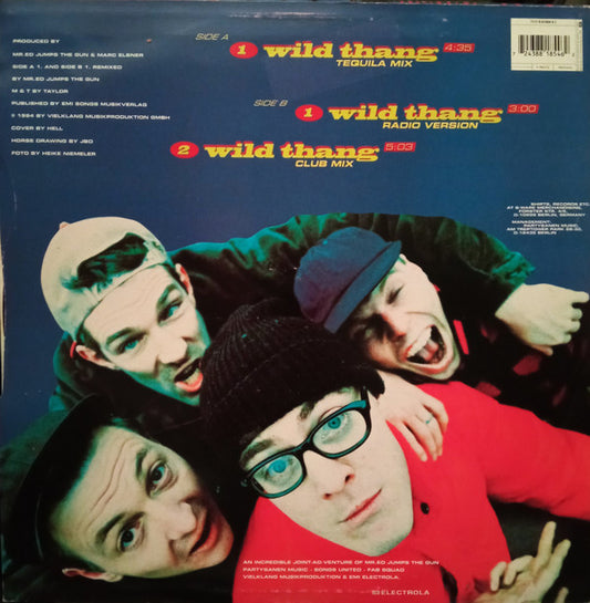 Mr. Ed Jumps The Gun : Wild Thang (12")