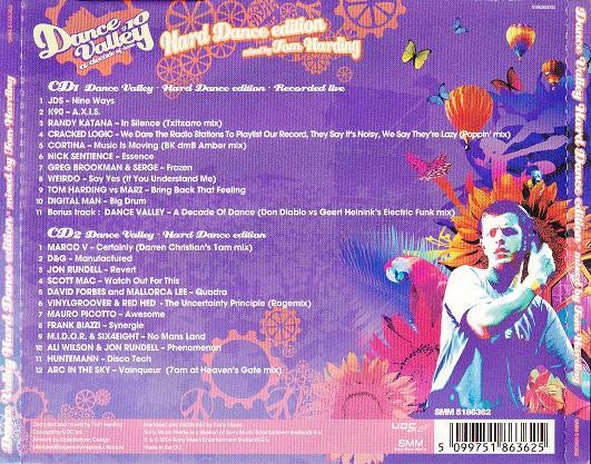 Tom Harding : Dance Valley #10 A Decade Of Dance - Hard Dance Edition (CD, Mixed + CD, Comp)