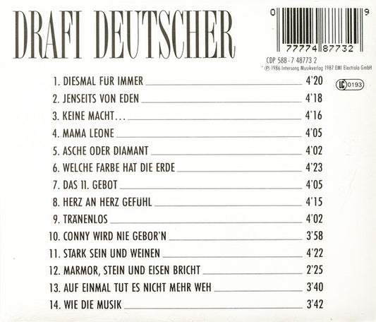 Drafi Deutscher : Diesmal Für Immer (CD, Album)