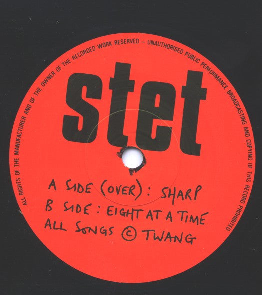 Twang (2) : Sharp (7", Single)