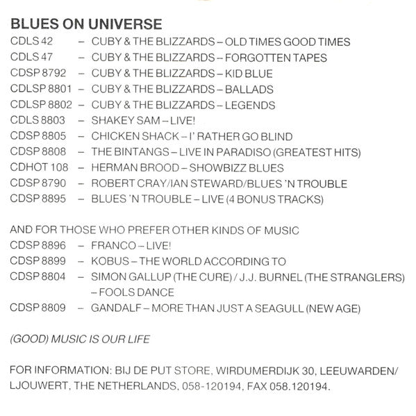Blues 'N' Trouble : Live (CD)