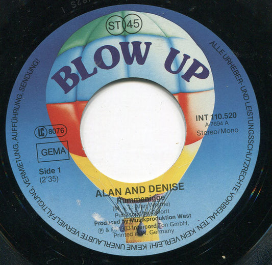 Alan And Denise : Rummenigge (7", Single)