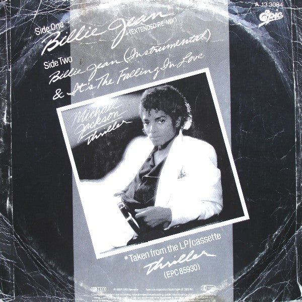 Michael Jackson : Billie Jean (12", Single)
