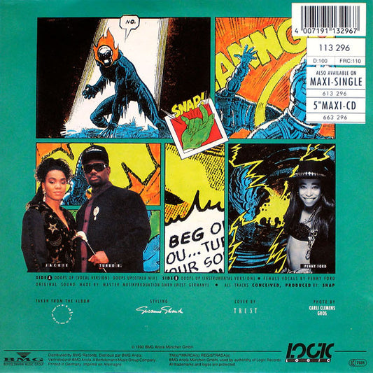 Snap! : Ooops Up (7", Single)
