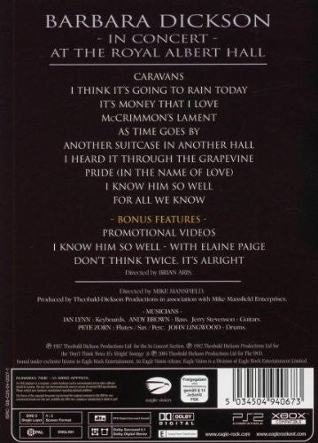 Barbara Dickson : In Concert - At The Royal Albert Hall (DVD-V)