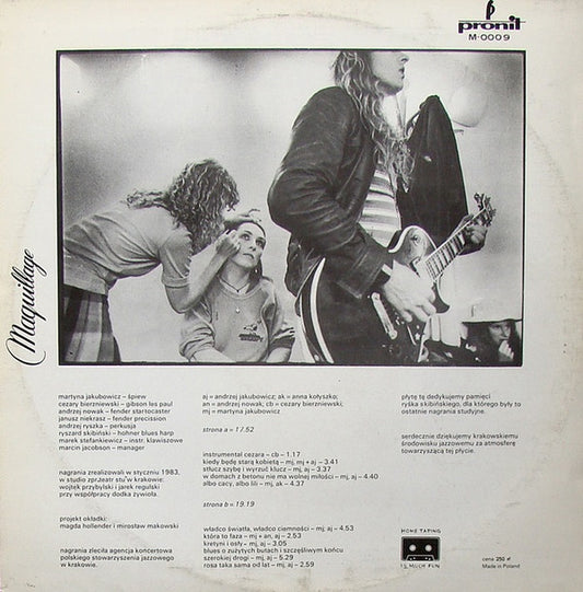 Martyna Jakubowicz : Maquillage (LP, Album, Cre)