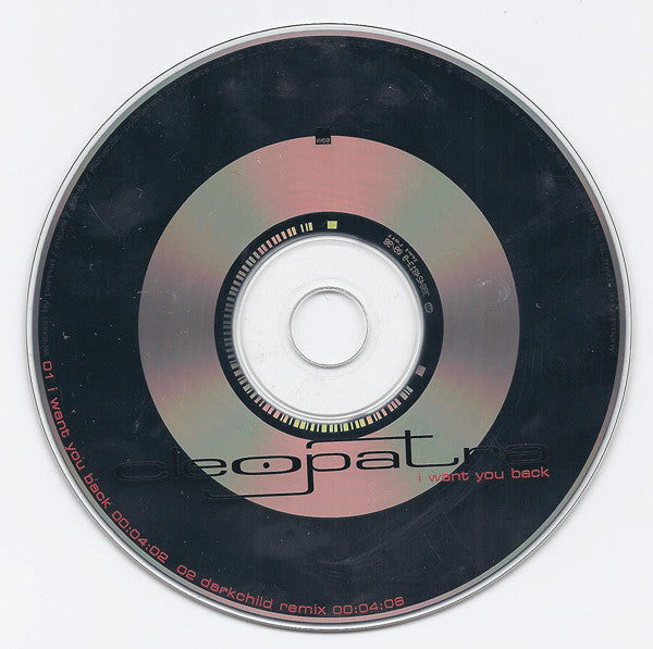 Cleopatra : I Want You Back (CD, Single)