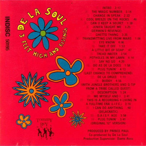 De La Soul : 3 Feet High And Rising (CD, Album)