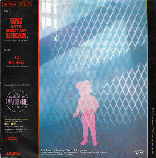 Thompson Twins : Don't Mess With Doctor Dream (7", Single)