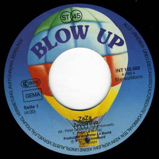 Za Za : Zauberstab (7", Single)