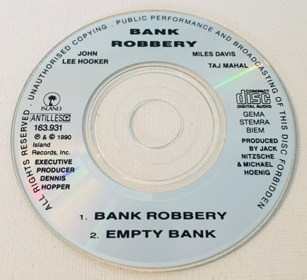 Various : The Hot Spot (Original Motion Picture Soundtrack) (CD, Mini, Car)