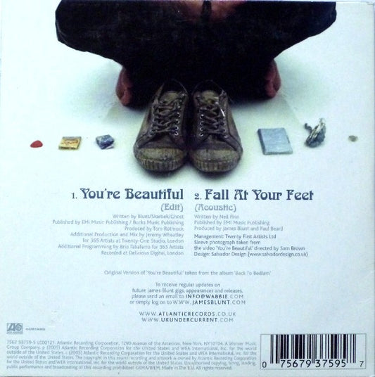 James Blunt : You're Beautiful (CD, Single, Car)