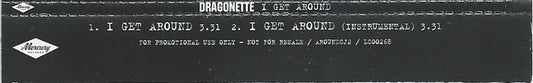 Dragonette : I Get Around (CD, Promo)
