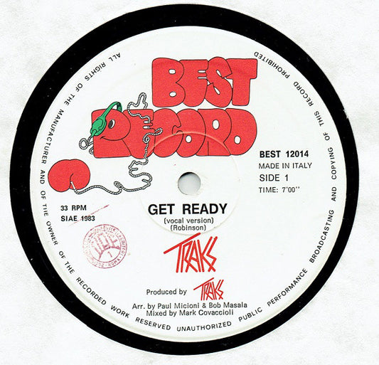 Traks : Get Ready (12")
