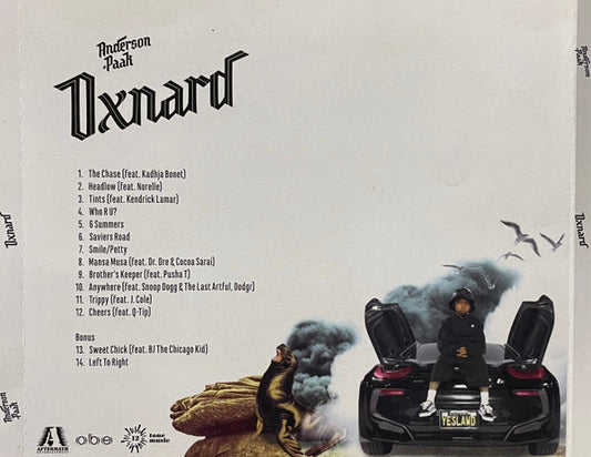 Anderson .Paak : Oxnard (CD, Album, RE)