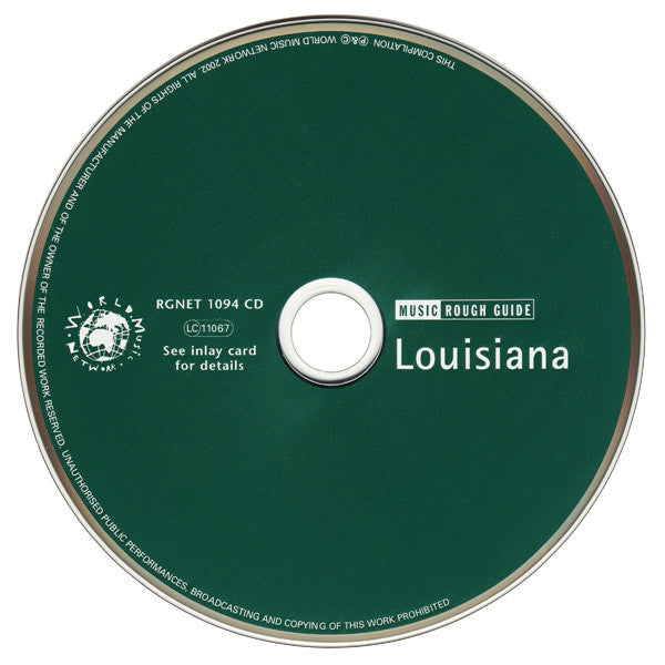 Various : The Rough Guide To The Music Of Louisiana (CD, Comp)