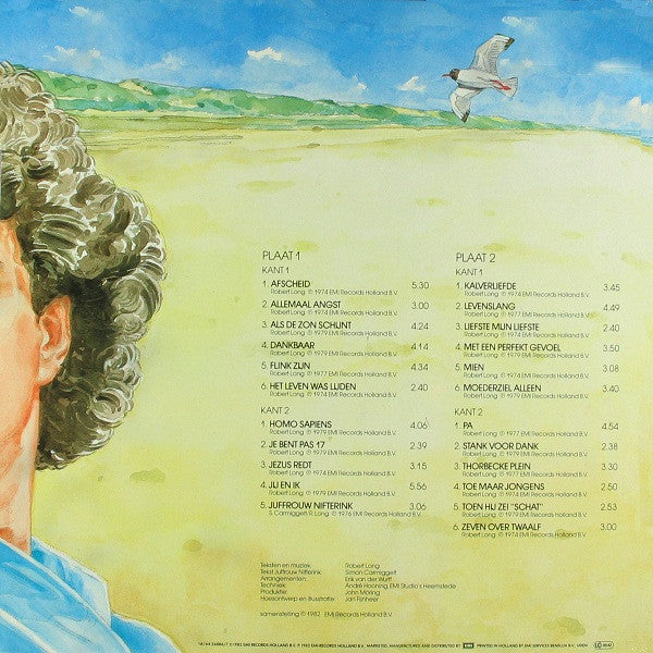 Robert Long : Van Voor De Zomer (2xLP, Comp)