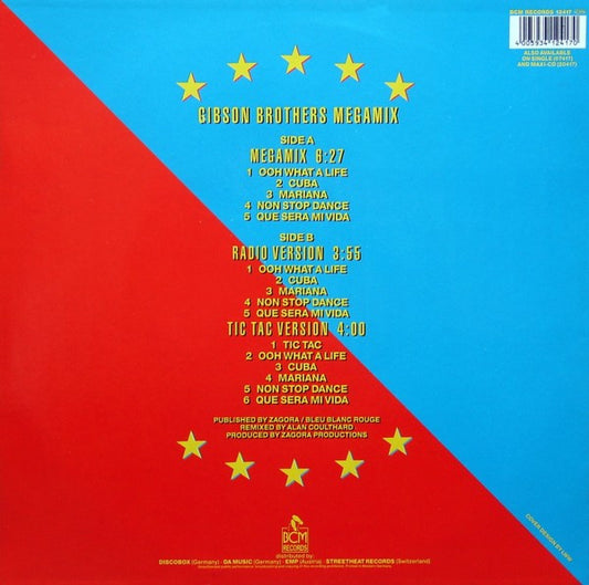 Gibson Brothers : Megamix (12", Maxi, Mixed)