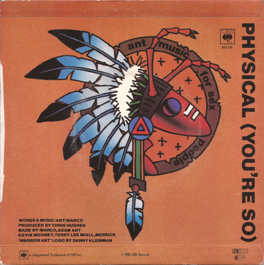 Adam And The Ants : Dog Eat Dog (7", Single, Ora)