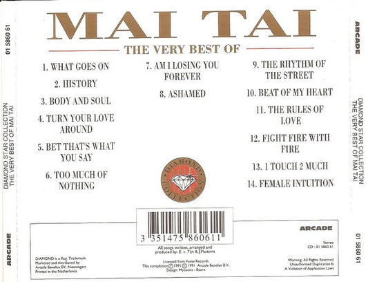 Mai Tai : The Very Best Of (CD, Comp)