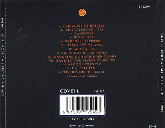Enigma : MCMXC a.D. (CD, Album)