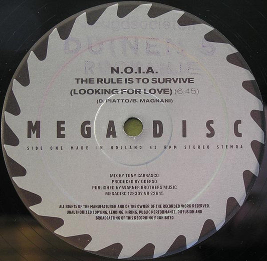 N.O.I.A. : The Rule Is To Survive (Looking For Love) (12")